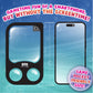 Googames, Hand-Held Water Games With Floating Treasures, Sensory Fidget Game Adventures, Non-Toxic, No-Mess, Mesmerizing Glitter Fun, 3 Game Cards Included, Refillable, Perfect Travel Toy! (Arcade)