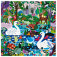 eeBoo Piece & Love: Ducks in The Clearing - 1000 Piece Puzzle - mature-themed Square Jigsaw  23x23  Includes Image Reference Insert  Pieces