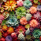 1000 Piece Puzzle For Adults - Succulent Plants Puzzle - Family Puzzle Toys, Puzzle Puzzles Gift (Succulent, 1000 Pieces)