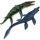 Gemini&Genius Mosasaurus And Kronosaurus Toys For Kids- Moveable Jaw Dinosaur Toys Giant Sea Monster- Great Gifts, Collection For Boys And Girls