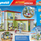 Playmobil Action Heroes 71615 New Hospital With Medical Equipment Made From More Than 80% Recycled And Bio-Based Materials, Deta