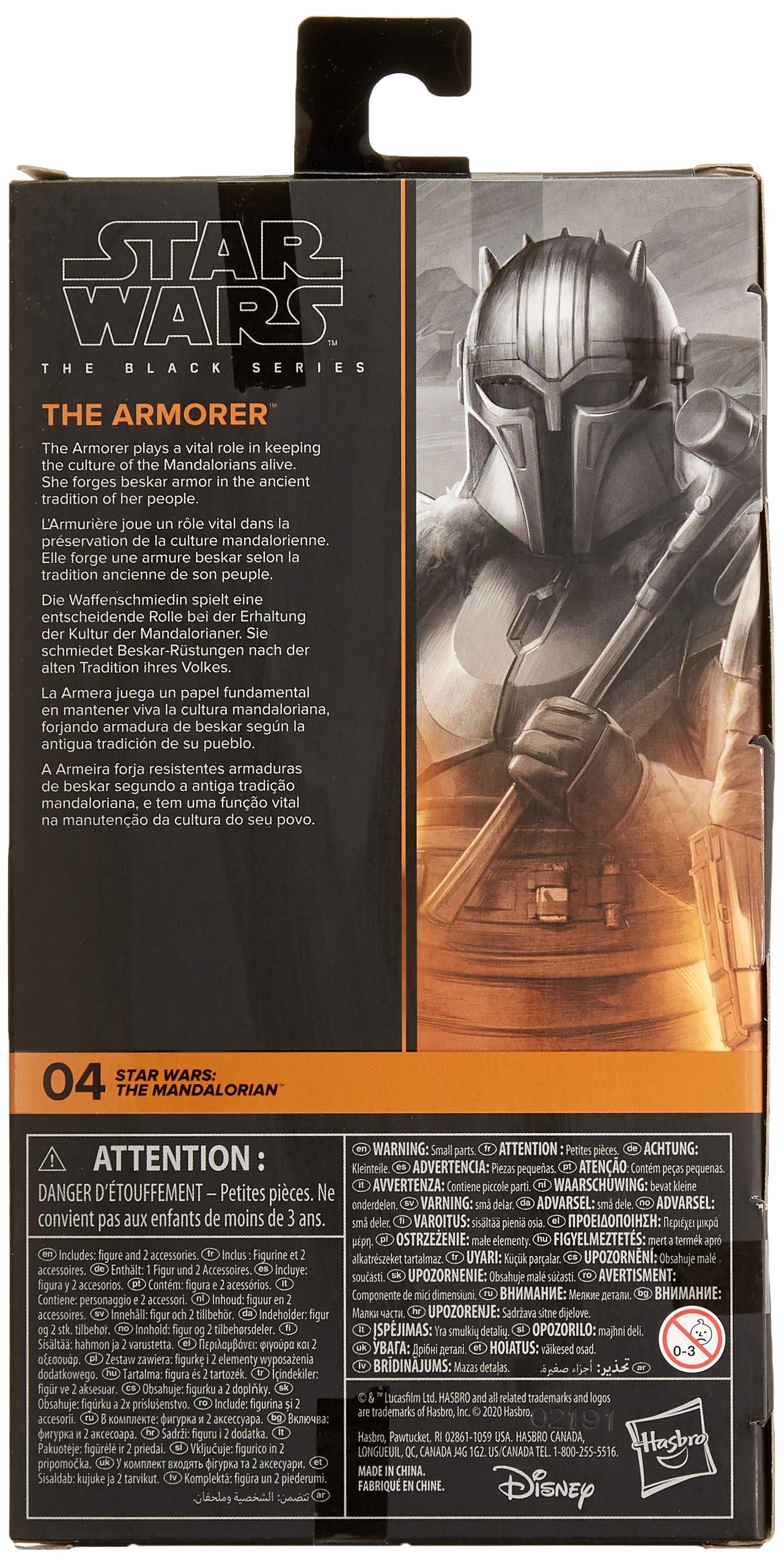 STAR WARS The Black Series The protective coveringer Toy 6-Inch Scale The Mandalorian Collectible Action Figure  Toys for Kids Ages 4 and Up
