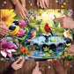 ZSYCZAO 500 Pieces Puzzle for mature-themeds  Puzzles for mature-themeds 500 Pieces  Birds Floral Pond Nature Jigsaw Puzzle  Challenging Puzzle Perfect for Game Nights  20.5 X 15 in