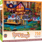 Masterpieces 750 Piece Jigsaw Puzzle for Adults, Family, Or Kids - Cabin in The Cove - 18x24
