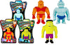 Ja-Ru Stretchy Monster Action Figures (3 Monsters Assorted) - 3.5'' Tall Halloween Squish Pull Fidget Toy. Calming Stress Toy Fo