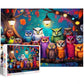 1000 Piece Jigsaw Puzzle for mature-themeds - Colorful Owls on Branch with Lanterns  Whimsical Bird Art Puzzle  Challenging Family Game  enhanced Recycled Gift for mature-themeds Teens