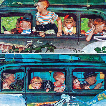 Masterpieces 1000 Piece Jigsaw Puzzle For Adults, Family, Or Youth - Coming And Going - 25''X25''