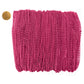 Mardi Gras Beads 33 inch 7mm, 12 Dozen, 144 Pieces, Hot Pink Necklaces with Doubloon