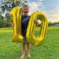 10 Balloon Number, Gold Number 10Th Birthday Balloons 40 Inch, 10 Years Old Gold Birthday Decorations For Boys Girls, 10Th Anniv