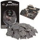 Monster Protectors Adventure Terrain- 50 Piece Rock Tile Expansion Pack- Hand-Painted ¬ Tile Set- Amazing Tabletop Terrain In Minute- Customize Your D&D And Pathfinder Dungeons