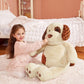 Ikasa Giant Dog Labrador Stuffed Animal Plush Toys,Puppy Soft Toy Large Cute Huge Jumbo Big Size Plushie,Gifts For Kids (30 Inches, Light Brown)