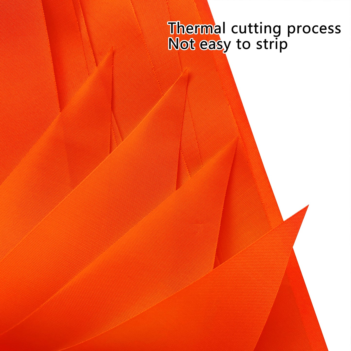 Consummate 100ft Orange Pennant Banners - 60PCS Plastic Triangle Flags for Parties, Grand Openings, Kids' Birthdays