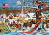 Buffalo Games 300 Piece Jigsaw Puzzle - Small Town Christmas - Multicolor - Challenging Fun for Adults - Model 22624 - 21.25 x 15.00