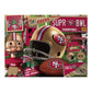 Youthefan Nfl San Francisco 49Ers Retro Series Puzzle - 500 Pieces, Team Colors, Large