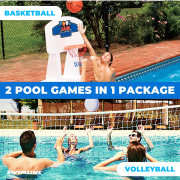 Swimline Pool Jam Combo Inground pools , White