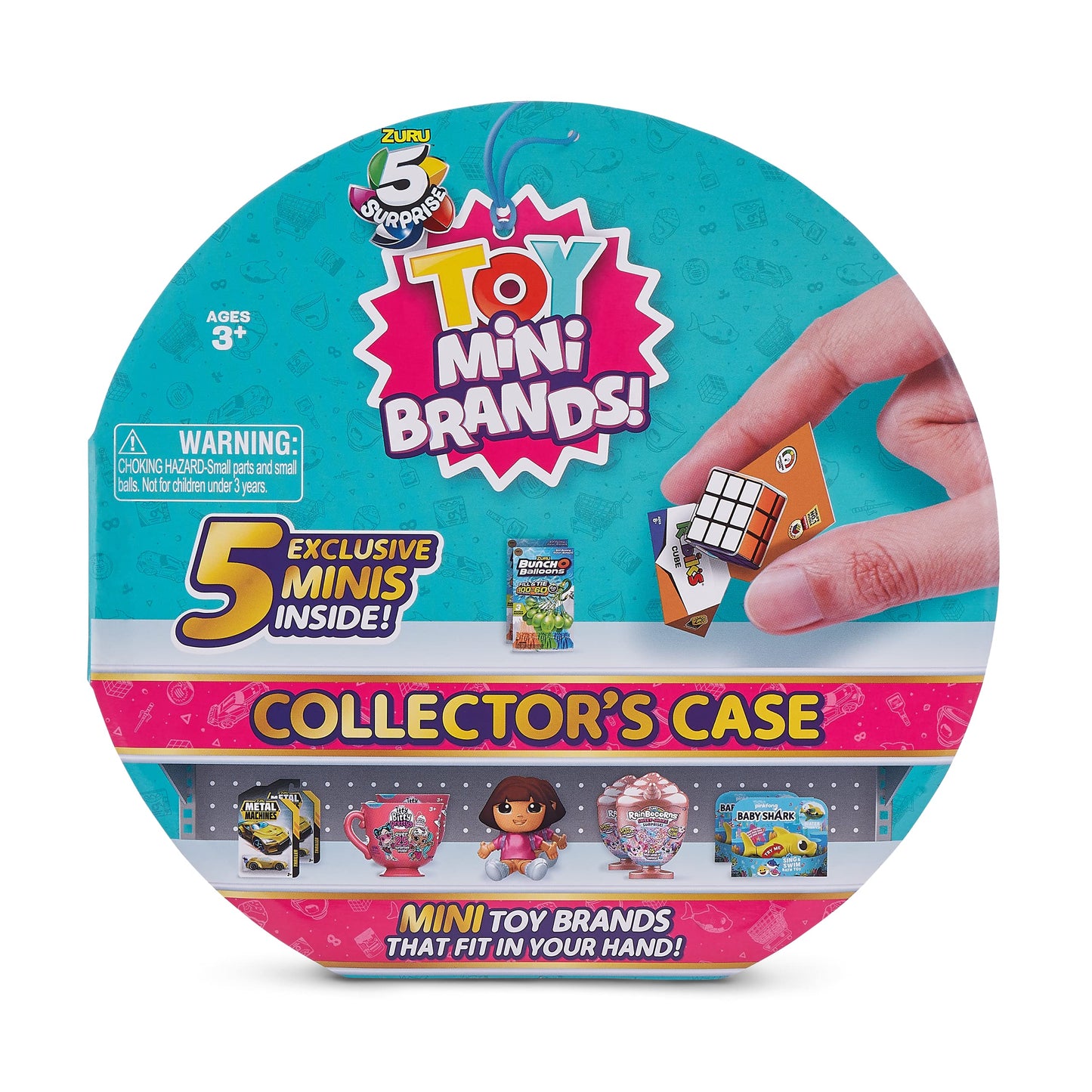 5 Surprise Toy Mini Brands Collector's Case - Store & Display 30 Minis with 4 limited availability Minis Included by ZURU