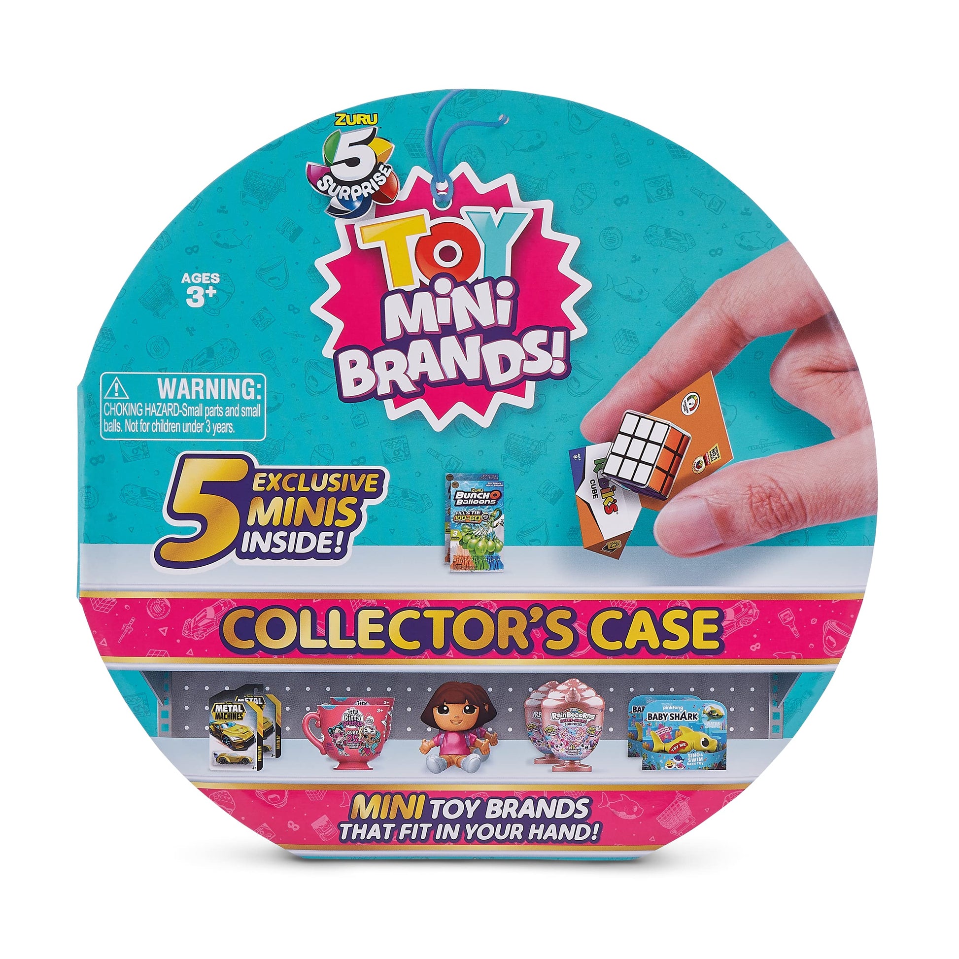 5 Surprise Toy Mini Brands Collector's Case - Store & Display 30 Minis with 4 limited availability Minis Included by ZURU