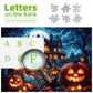 Halloween Haunted House 1000 Piece Jigsaw Puzzle for mature-themeds - Spooky Night Graveyard Scene Challenging 1000-Piece Puzzle for mature-themeds & Teens - enhanced Quality with Reference Poster