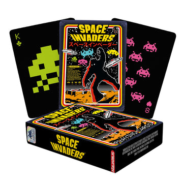 Aquarius Space Invaders Playing Cards – Space Invaders Themed Deck Of Cards For Your Favorite Card Games - Officially Licensed Space Invaders Merchandise & Collectibles