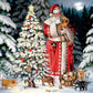 Ceaco Twas The Night - Warm Winter Cuddles - Holiday Puzzle (1000 Piece)