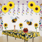 Beistle Sunflower Fan Pack of 4