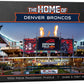 Denver Broncos Panoramic 1000 Pc Stadium View
