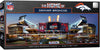 MasterPieces NFL 1000 Piece Jigsaw Puzzle - Denver Broncos Stadium View Panoramic - 13x39 - Challenging mature-themed Puzzle - Eco-Friendly Materials