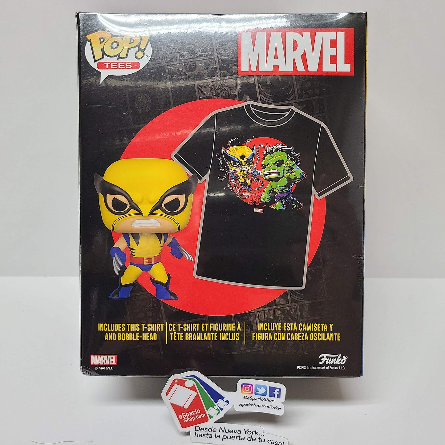 Funko Pop Marvel 547 Wolverine Metallic Edition Target Sticker