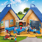 Playmobil Take Along School House Playset - Plastic, Multi-Color, Model 5662
