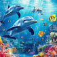 Puzzle For Adults 1000 Pieces - Underwater World Puzzle, Ocean Beach Sea Coral,1000 Piece Undersea Jigsaw Puzzle