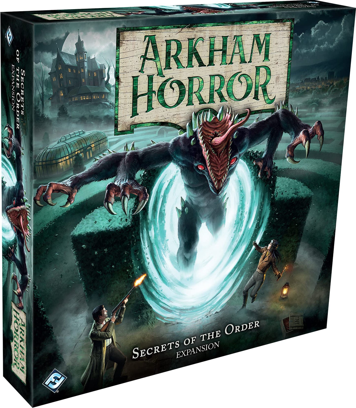Arkham Horror Secrets Of The Order Board Game Expansion - New Investigators, Scenarios, And Horrors! Cooperative Mystery Game, A