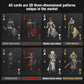 Wjpc Waterproof Playing Cards,Plastic Playing Cards,Deck Of Cards ,Game And Party Poker Cards (Knight Gold)