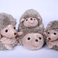 DILLY DUDU Hedgehog Plush Toy, Soft Stuffed Animal Gift for Children, 6 Inches, Brown