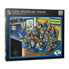 Youthefan Nfl Los Angeles Rams Purebred Fans 500Pc Puzzle - A Real Nailbiter