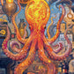 Cross & Glory 1000 Piece Jigsaw Puzzle - Octopus Alchemy, Large Size 20x27 Inches, Satin Finish, Science & Ocean Life Theme
