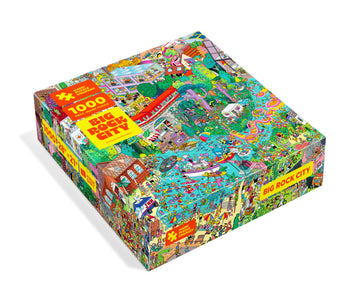 Big Rock City • 1000-Piece Jigsaw Puzzle From The Magic Puzzle Company • Series Four