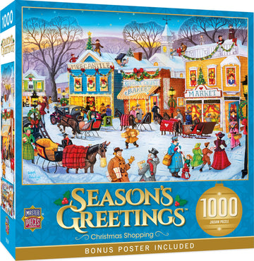 Christmas Shopping 1000 Pc