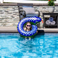 Poolmaster Swimming Pool Float Split Pool Ring, Snake, Green
