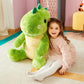 Ikasa Large Dinosaur Stuffed Animal Plush Toy,Giant T-Rex Cute 23' Jumbo Soft Toys,Huge Big Size Fluffy Plushy Fat Plushie,Gifts For Kids