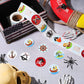 1000 Pieces Pirate Stickers Fun Pirate Themed Stickers Assorted Pirate Roll Stickers Pirate Wall Decals Pirate Birthday Party Fa