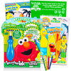 Elmo Sesame Street Paint With Water Super Set for Girls Kids Bundle ~ Deluxe Mess-Free Book with Water Surprise Brush, Mini Colo
