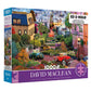 Ceaco - David Maclean - Colorful Lombard Street - 1000 Larger Sized Piece Jigsaw Puzzle