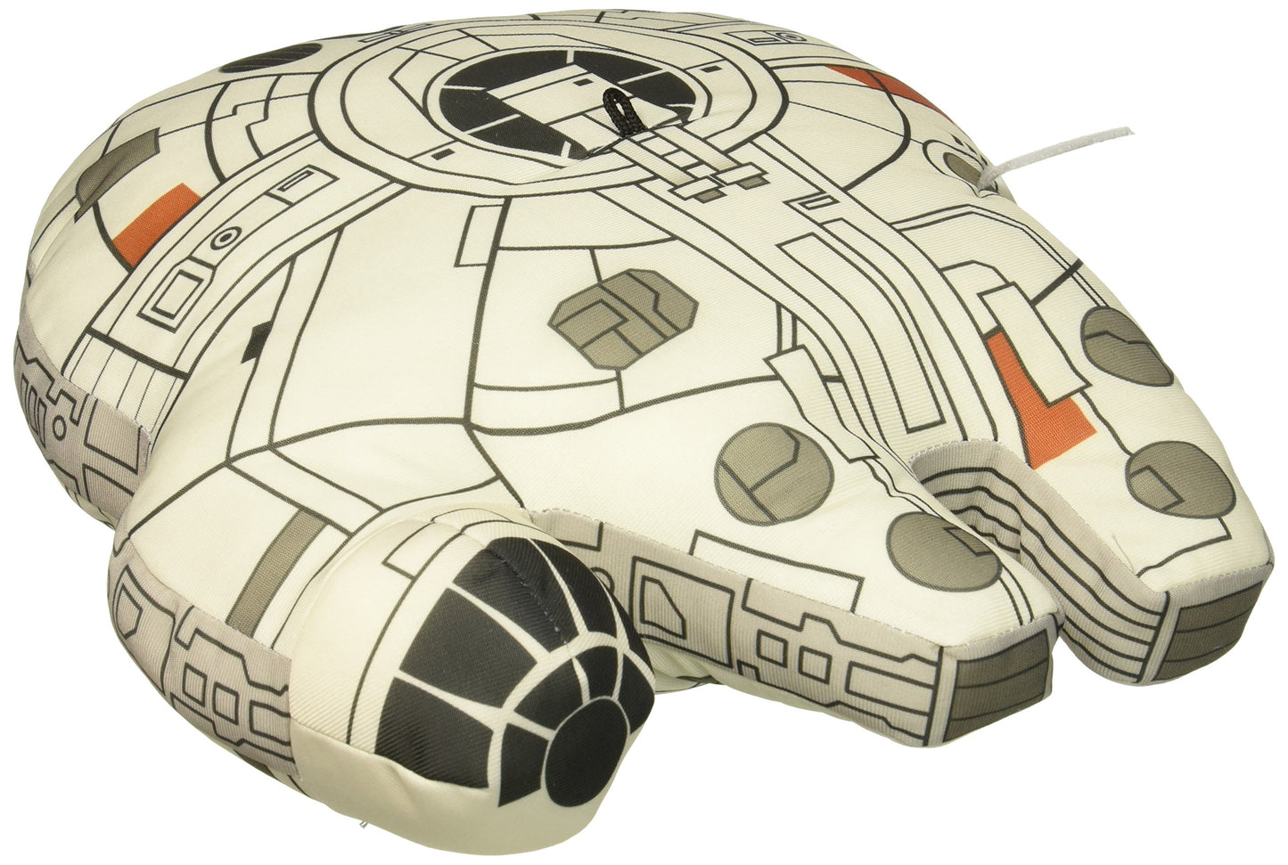 STAR WARS 12" Plush Vehicle - Millennium Falcon, Large, Multi-colored, Model 034517836012
