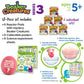 Learning Resources Beaker Creatures 6-Pack Pods - Multi-color STEM Toys for Kids, Ages 5+, Model LER3831