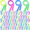 Elcoho 72 Pack Colorful Kids Jump Rope Set Great Party Favor Adjustable Plastic Kids Jump Rope Skipping Rope Outdoor Jump Ropes Great Party Favor