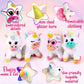 Tumtotz Plush Mommy Unicorn Stuffed Animal with 4 Baby Unicorns - Rainbow Colors, One Size, Perfect Gift for Girls Ages 3-8