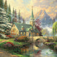 Ceaco - Thomas Kinkade - Dogwood Chapel - 1000 Piece Jigsaw Puzzle