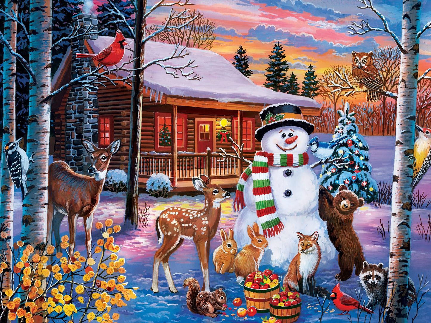 Winter Vistors 300 Pc