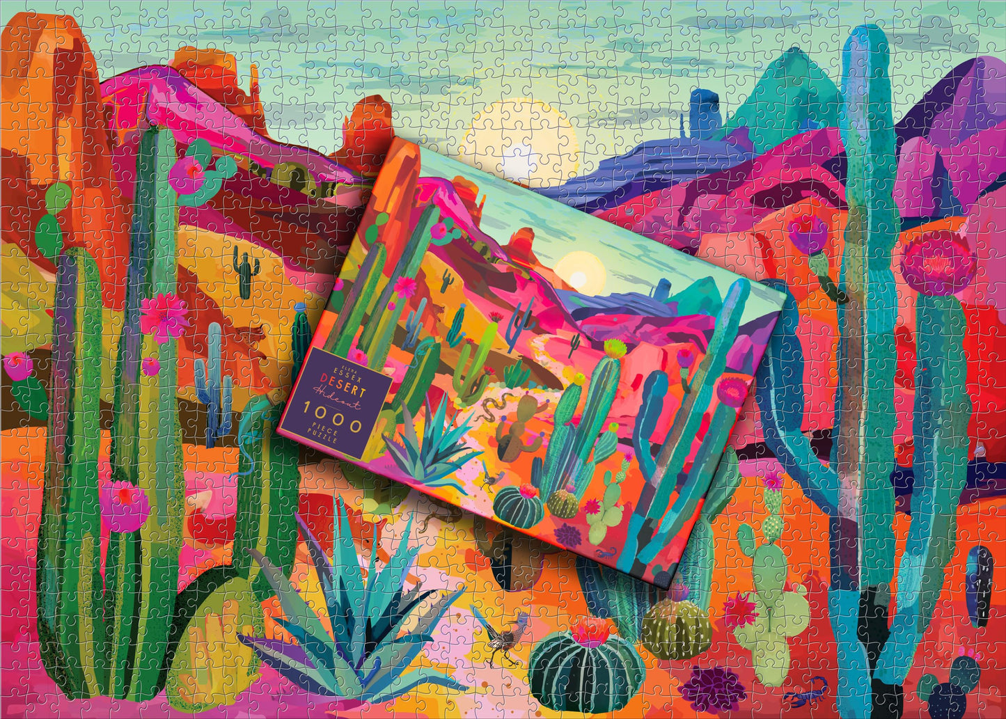 Elena Essex 1000 Piece Puzzle For Adults - Desert Hideout | Puzzles | Puzzles For Adults 1000 Pieces | Cool Cactus National Park