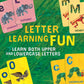 Briarpatch Go Fish Card Game - World of Eric Carle Alphabet, Featuring The Very Hungry Caterpillar, Preschool Learning, Paper